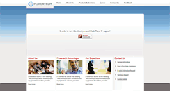 Desktop Screenshot of powertech-pk.com